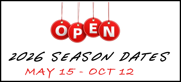 2026 season dates for Sugar Creek Glen Campground