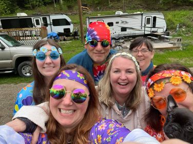 Friends at Sugar Creek Glen Campground