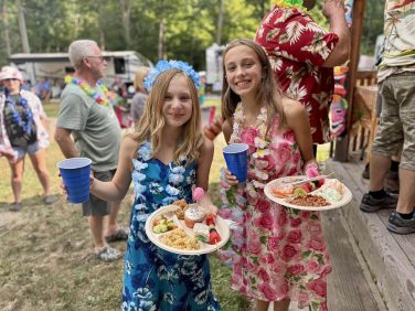 Friends at Sugar Creek Glen Campground