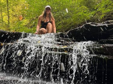 Waterfalls at Sugar Creek Glen Campground