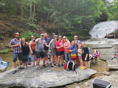 Friends at Sugar Creek Glen Campground